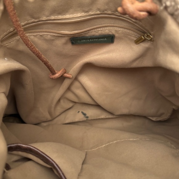 Anthropologie cozy Sherpa crossbody bag - Picture 5 of 5